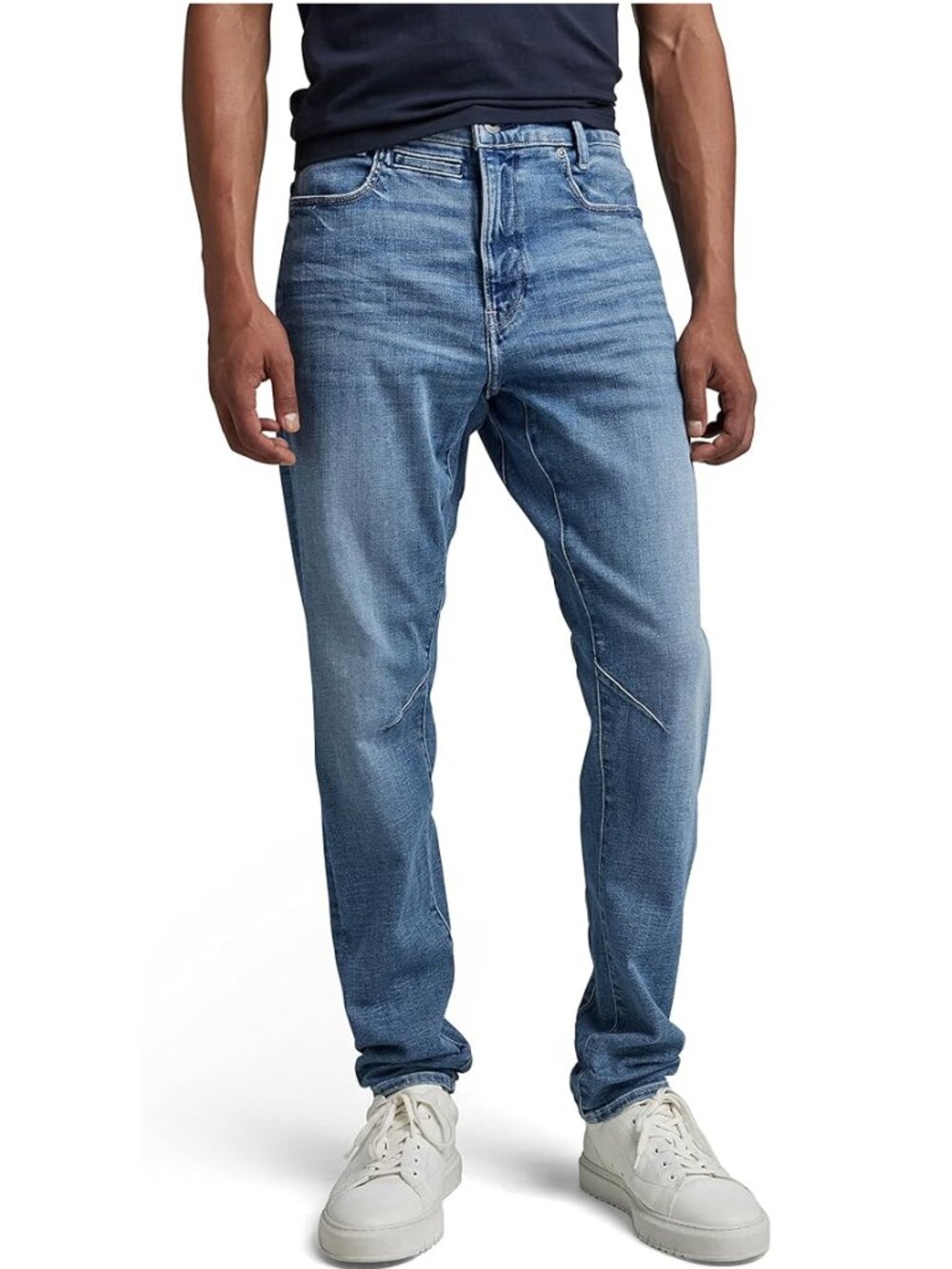 G-Star Raw D-Staq 3D Slim Fit Leg Moto Super Stretch Denim Jeans Pants 33x32
